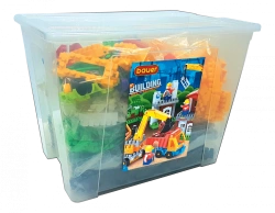 Constructor Bauer "Construction" (in container 70 l, 8 instructions, thematic stickers)