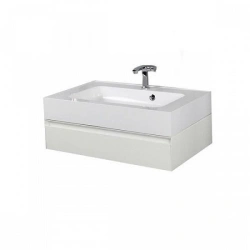 Cabinet under sink Aquaton Richmond 80 white, with bracket 1A182401RD0101.A182.4.01R.D01.0