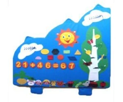 Playful didactic panel "Cloud"