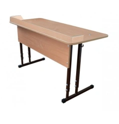 Pupil's table "Umnik" for chemistry room with edge, article number 50016