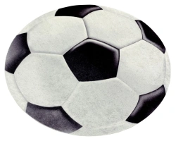 SHAHINTEX SILK PHOTOPRINT rug (13) "Ball" d-61 (round)