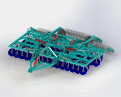 Folding BDM-6x4P disc harrow (Sura-6x4P sl.)