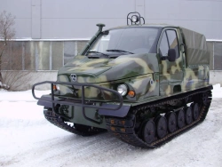 Crawler snowmobile model GAZ-3409 modification GAZ-34091 configuration 340911-0000010