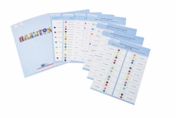 Palette. Cards "Russian language 3rd grade"