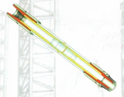 Light alloy drill pipe LBTPN D16T alloy 147x11MM