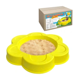 Children's sandpit "Solnyshko" in a box/outdoor/sand set/sand kit/sand fence