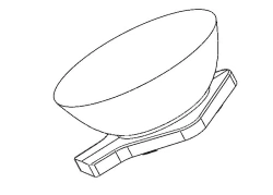 Lens for LED luminaires AMT-ART-D21-3535-30