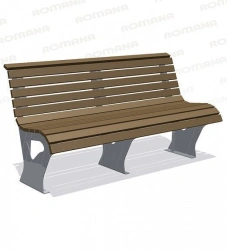 Park bench (beam) Romana 302.29.00