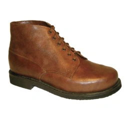 Orthopaedic footwear, complex on apparatus with insulated lining (pair): men's boots with individual parameters manufactured