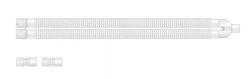 Medical breathing contour of single-use non-sterile according to TU 32.50.21-001-03741033-2021, variant of execution: Complement