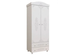 Wooden wardrobes for bedroom, models: Assol combination wardrobe AS-2