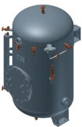 Pneumatic tanker of water supply systems