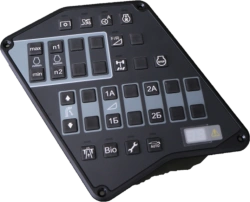 Control panel of combine harvester KZS-1218A-1 (PU KZS-1218A-1) ATVL.426471.012-09