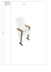 Armchair, brand "Douglas", size: 535*580*1030 mm (W*H*H), seat cushion thickness 110 mm