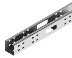 Channel reinforced light KUS 000x00, with overall dimensions from 50x50x3000 mm to 150x50x3000 mm, with metal thickness from 1,5
