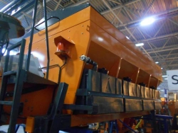 Bucher HK420 spreader of solid de-icing materials