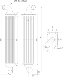 Charge air cooler 165. 1301. 300