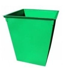 Metal rubbish containers
