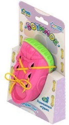 Didactic toy "Lace-up shoe"