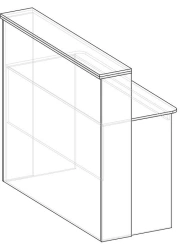 Reception desk