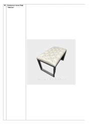Loft style banquette "LBK-2m"