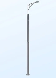 Tubular flange power support