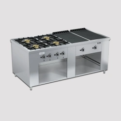 Gas cooker PRG-IIA-8-2 "Maxi"