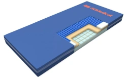 Medical anti-decubitus orthopaedic mattress according to TU 32.50.50-007-09922741-2019 Model MP - 29. Product size: length from