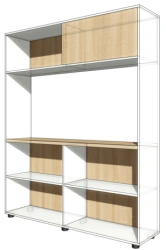 MAGNA Shelf unit with extension, Art. MSN 16