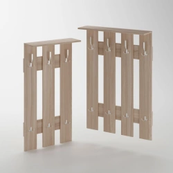 Hanging rail rack