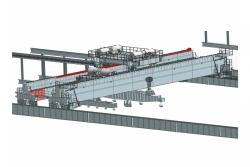 Installation of repair hoist