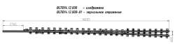 Frame rail with 1/11 type P65 shank (project VSP014.12.000/-01/-02/-03)