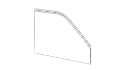 5299230-5402525-50/OR Rear hatch panel