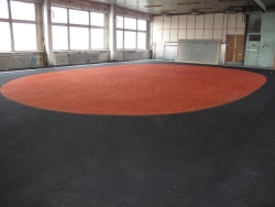 Textile articles TM VERA for decoration of the stage, auditorium, interiors of premises: Stage floorcloth (decorative cover)