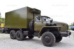 Mobile vehicle for oil and oil products spill response on URAL 4320 chassis Type 47282D