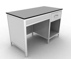 Open single-desk medical table with drawer (Art. SL-019)