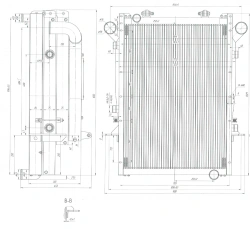 Radiator block BR-708B.1301.0000