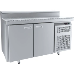 Refrigerated medium-temperature tables for pizza preparation type ????
