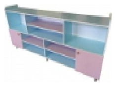 Shelving unit for sensory art.C.06.43