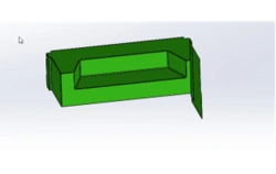 Front fibreglass footplate 5299-5202710-01