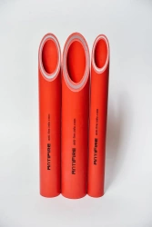 PP-R FR (Fire Resistant) SDR 9 D40 L4m AntiFire pipe