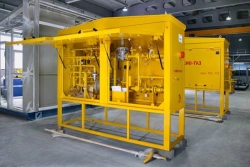 Closet gas reducing stations of GRPSH, UGRSH type
