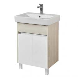 Cabinet under sink Aquaton Verdi PRO 60 H white, ash factory 1A207701VDAV01.A207.7.01V.DAV.0