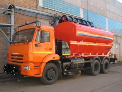 Road combined machine KO-823 (based on KAMAZ chassis: 65115-A5, 65115-50, 65115-RR, 65115-RS, 65115-5N)