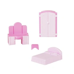 Set of furniture for dolls "Bedroom" (4 pred.) (europendant)