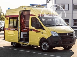 Ambulances of ambulance type 2250A modification: 2250B3 are made on the basis of GAZ chassis, type A6 modification A69R22,