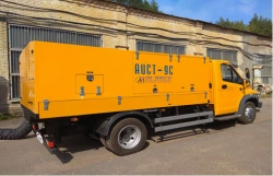 Equipment for aircraft ground heating "AIST-9"