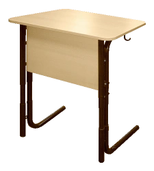 Single-seat adjustable pupil's table SUO-2R, 5-7gr.