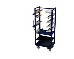 Vertical tool trolley TI-B series