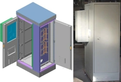 Outdoor telecommunication cabinet ???-?-42U-1100?2450?800-??